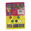 Jewish Canvas Art Kit with Paints & Brush - Back View