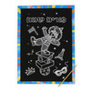 10 Purim Sameach Scratch Art Crafts