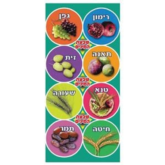 7 Ha Minim Stickers | Seven Species