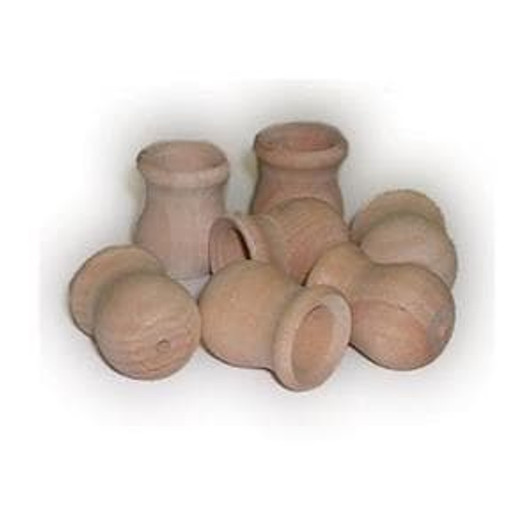 Wooden Chanukah Menorah Candle Cups for Arts & Craft Projects