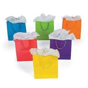 Medium Paper Neon Gift Bags