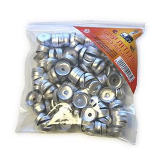 180 Simple Chanukah Menorah Metal Candle Bases