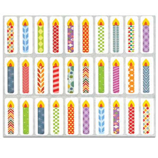 Hanukkah (Chanukah) candles stickers