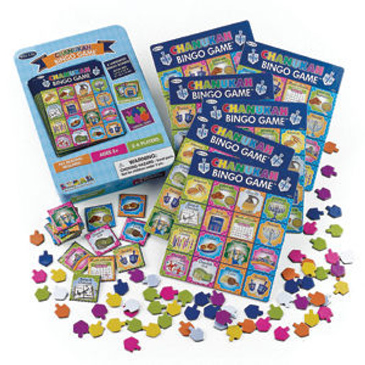 Chanukah Bingo Game in Collectible Tin Box Chanukah Bingo Game in Collectible Tin Box