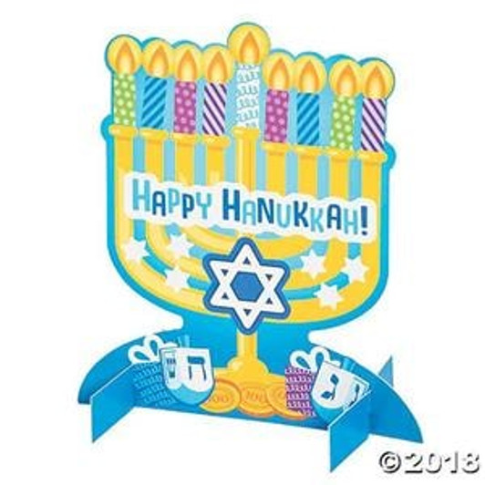 3D Menorah Sticker Scene