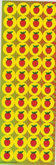 New Apples Incentive Stickers - 1 Sheet New Apples Incentive Stickers - 1 Sheet