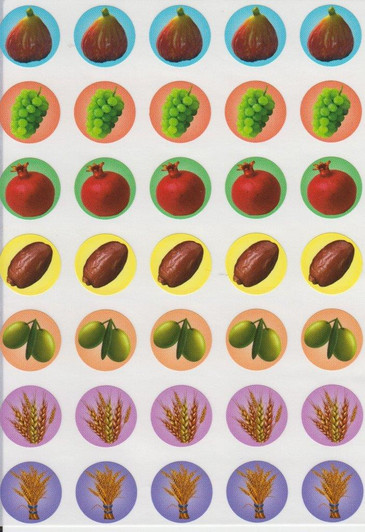 Small Seven Species Stickers