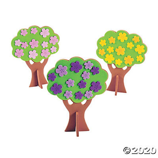3D Spring Tree Craft Kit