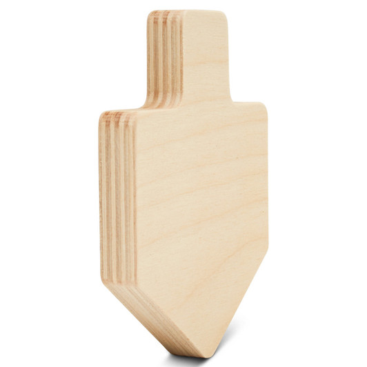 Chunky Wooden Dreidel Cutout Chunky Wooden Dreidel Cutout