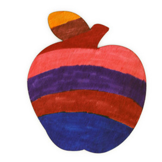 SINGLE Wood Apple for Decoration