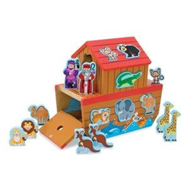 Noah's Ark Wooden Shape Sorter