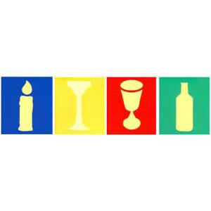 Shabbat Jewish Tracing Stencil Set