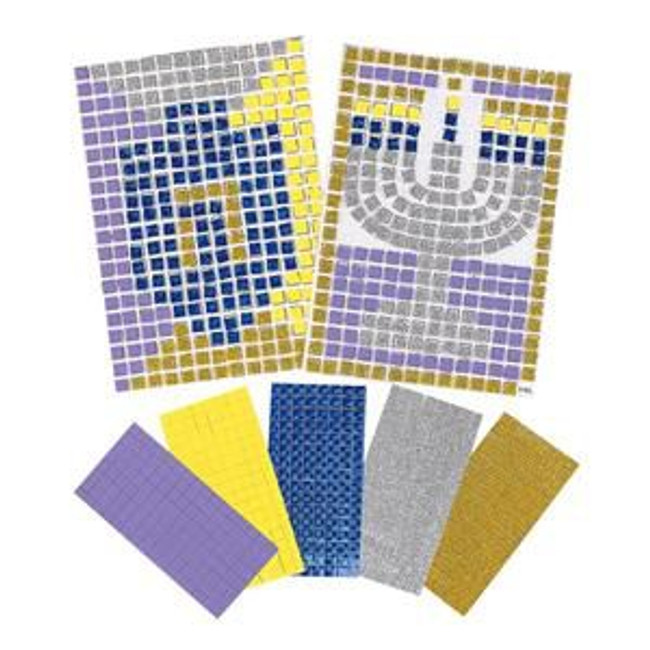 Judaic Foam Mosaic Craft Kit Judaic Foam Mosaic Craft Kit