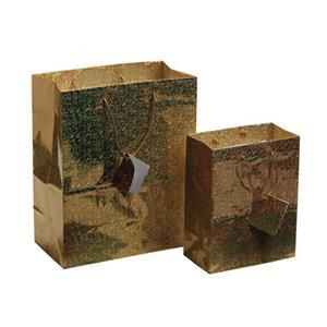 Hologram Gold Gift Bag