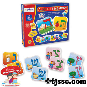 Hebrew Aleph Bet (Hebrew Alphabet) Memory