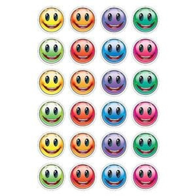 Colorful Smiley Stickers