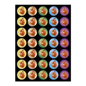Chanukah Oil Jars Stickers
