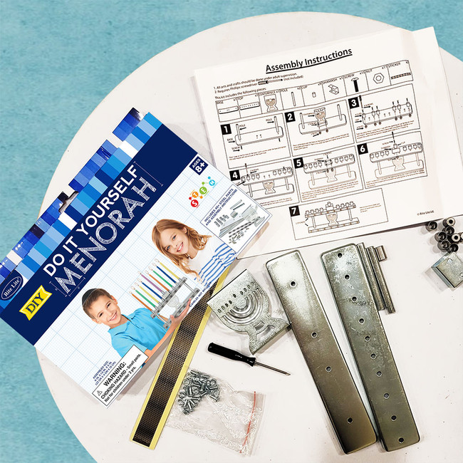 D-I-Y Menorah Kit - Plan It! Build It! Light It!