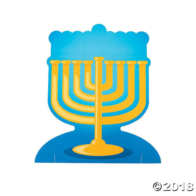 3D Menorah Sticker Scene