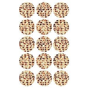 Round Matzah Stickers