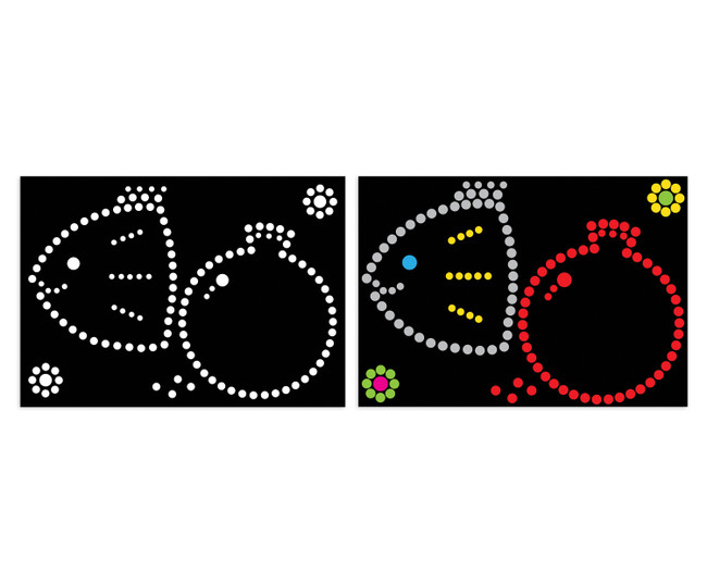 Tishrei Dotty Sticker Art