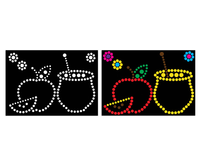 Tishrei Dotty Sticker Art