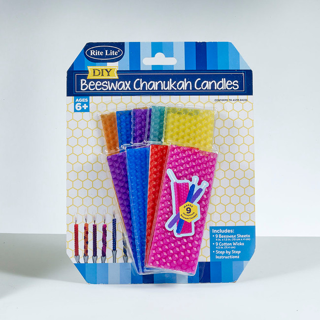 Chanukah Beeswax Candle Making Kit