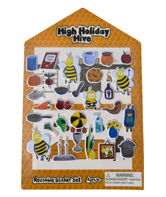 High Holiday Hive Reusable Sticker Set