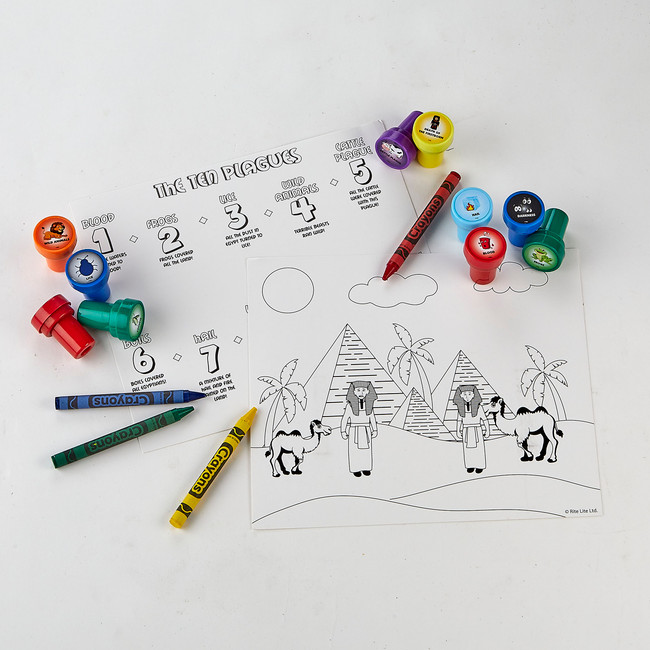 Passover 10 Plagues Stampers Kit