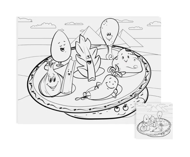Passover Placemat & Coasters