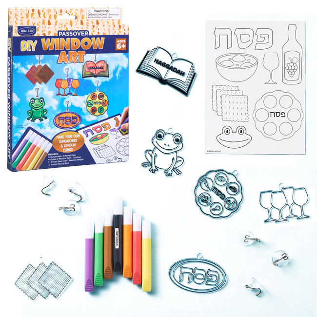 DIY Passover Window Art