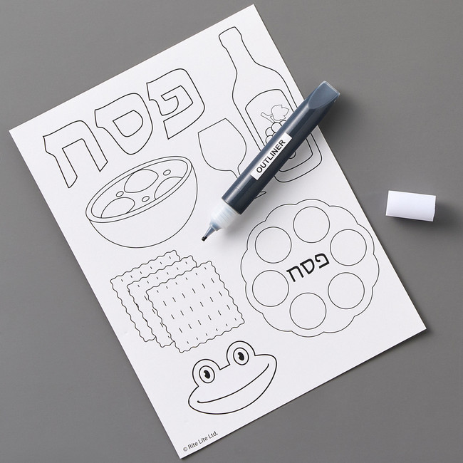 DIY Passover Window Art