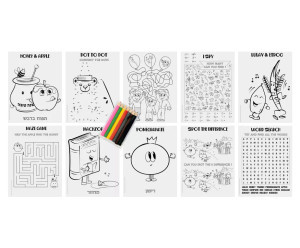Jewish New Year Coloring Set