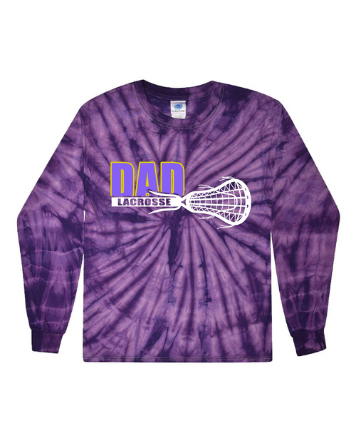EHS LAX - CD200 - Tie-Dye Adult 100% Cotton Long-Sleeve T-Shirt