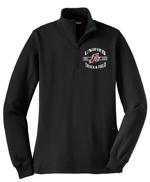 AHS Unified T&F - LST253 - Sport-Tek® Ladies 1/4-Zip Sweatshirt