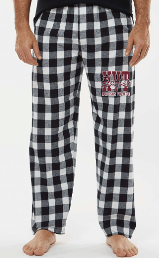 BLACK/WHITE BUFFALO PLAID
