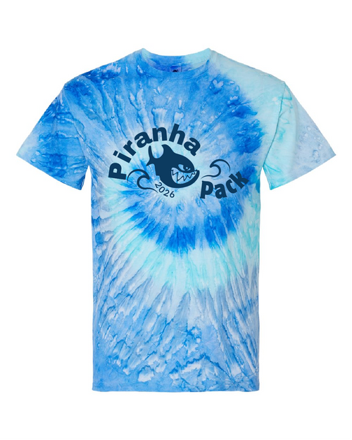 PCST - CD101 - Tie-Dye 100% Cotton T-Shirt Youth & Adult - Choice of front design w/ "Straight Outta The Creek" on back
