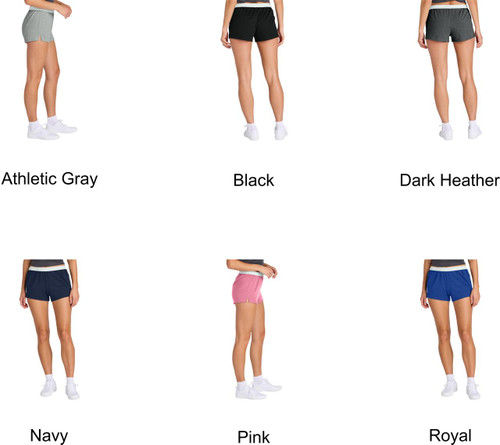 PCST - LST311 - Sport-Tek® Women’s Jersey Knit Squad Short