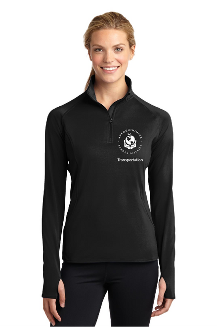 ASD Transportation - LST850 - Sport-Tek® Ladies Sport-Wick® Stretch 1/4-Zip Pullover