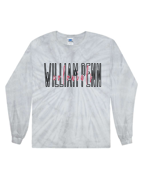 WPHS - CD200 - Tie-Dye Adult 100% Cotton Long-Sleeve T-Shirt
