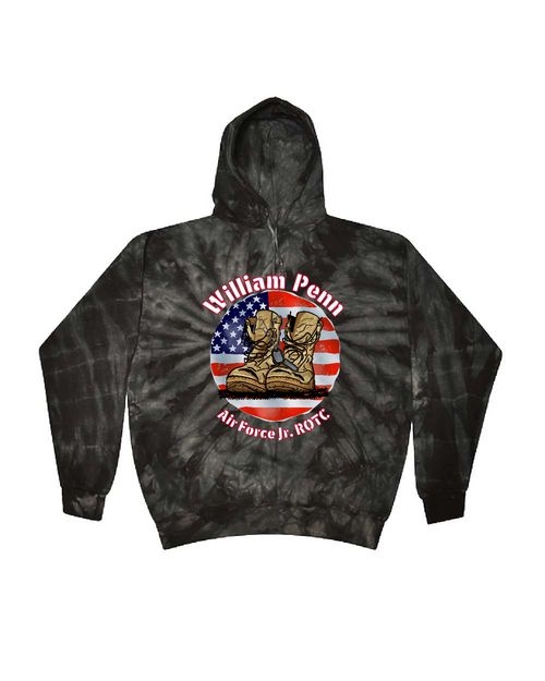 WPHS Business College Academy - CD877 - Tie-Dye Adult Hoodie