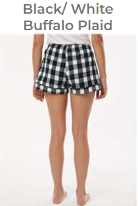 EHS Boys Soccer - BW6501 - Women's Flannel Shorts 