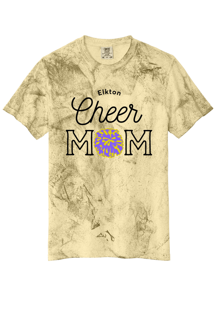 EHS Cheer - CD101 - Tie-Dye Adult 100% Cotton T-Shirt