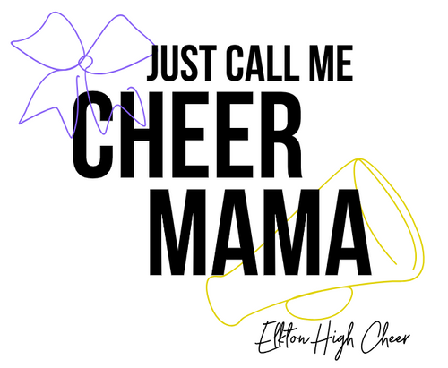 EHS Cheer - Design #4 Cheer Mom 2 - Unisex Apparel