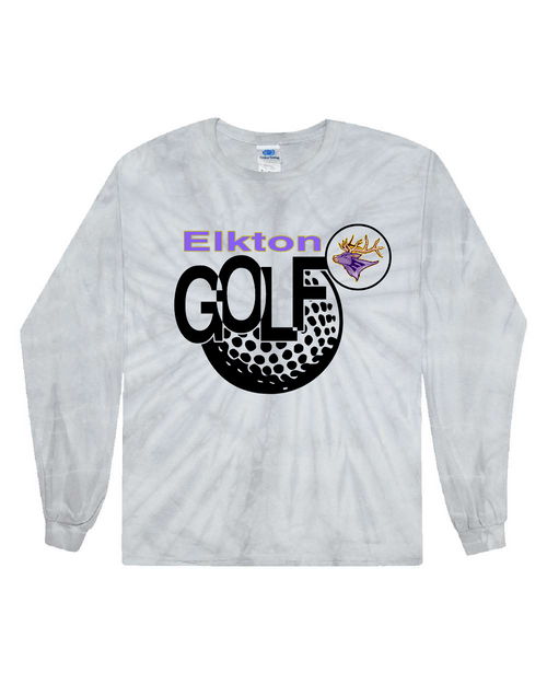 EHS Golf  - CD200 - Tie-Dye Adult 100% Cotton Long-Sleeve T-Shirt