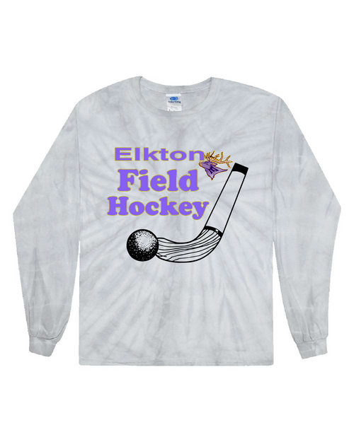 EHS Field Hockey - CD200 - Tie-Dye Adult 100% Cotton Long-Sleeve T-Shirt