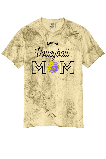EHS Volleyball - CD101 - Tie-Dye Adult 100% Cotton T-Shirt