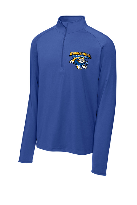 Bunker Hill Elem  - ST850 - Sport-Tek® Sport-Wick® Stretch 1/4-Zip Pullover
