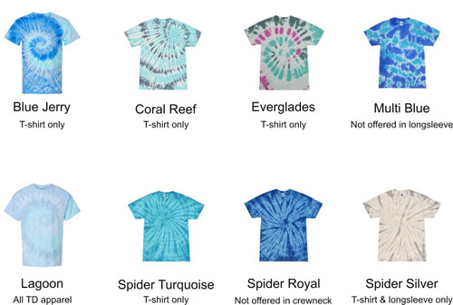 Brick Mill Elem - CD101 - Tie-Dye Adult 100% Cotton T-Shirt