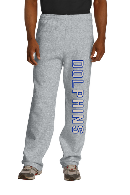 Brick Mill Elem - 974MP - Jerzees Adult NuBlend® Open-Bottom Fleece Sweatpants 